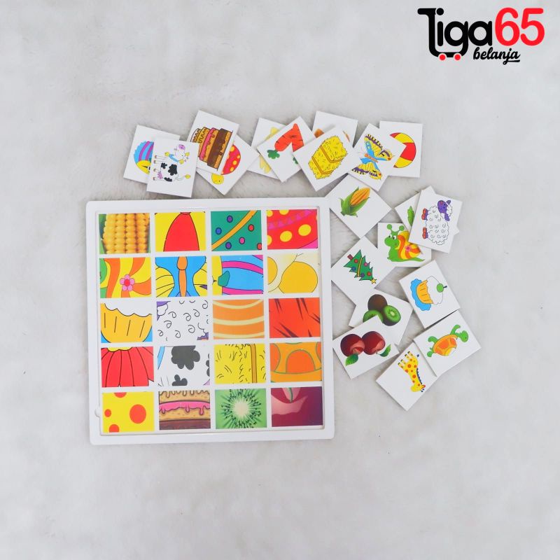 365 Mainan Edukasi Maenan Kayu / PUZZLE KAYU N29