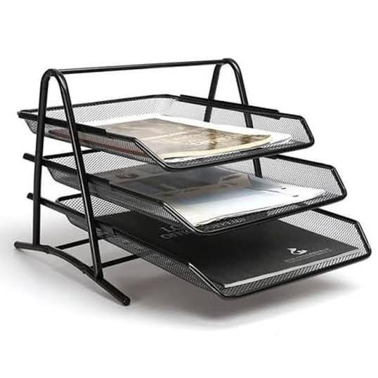 

ONSALE Rak susun / tray besi 3 susun