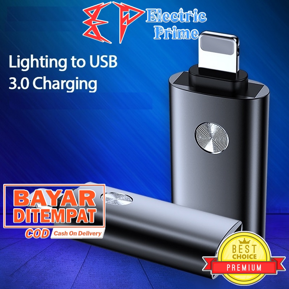 Lightning To USB A 3.0 OTG TRIPLEDI Converter Adapter iPhone IOS iPad Support Flashdisk Mouse