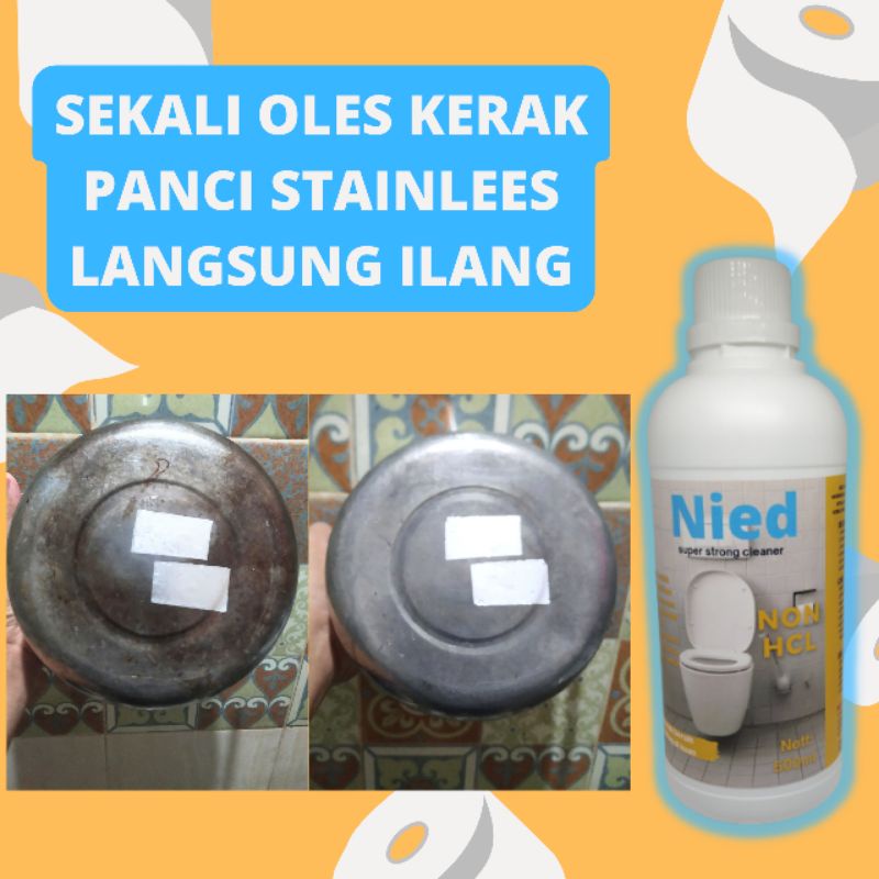 Nied pembersih kerak keramik porselen serba guna pembersih kerak panci stainless steel gosong besi b