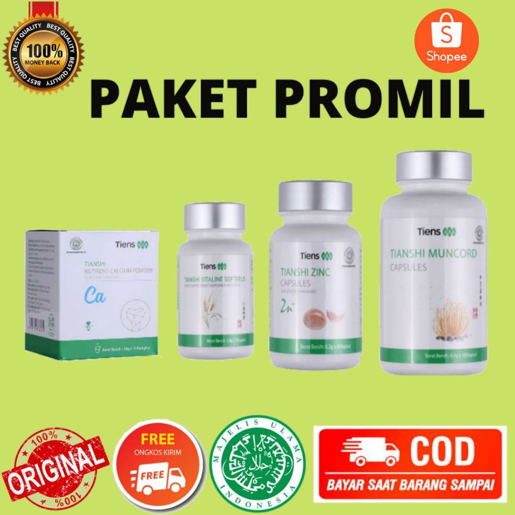 [COD] Paket Produk Tiens Untuk Program Hamil (Promil) Istri