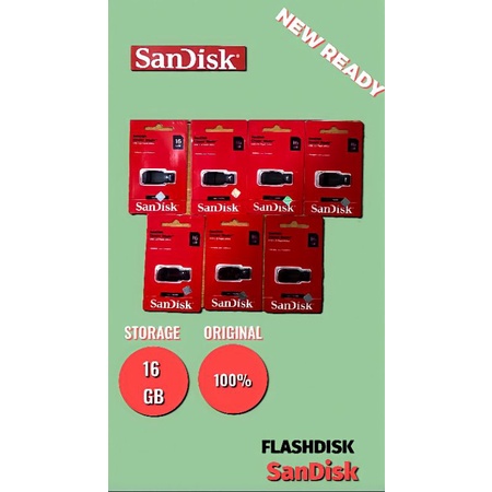 FD 16GB SANDISK ORIGINAL