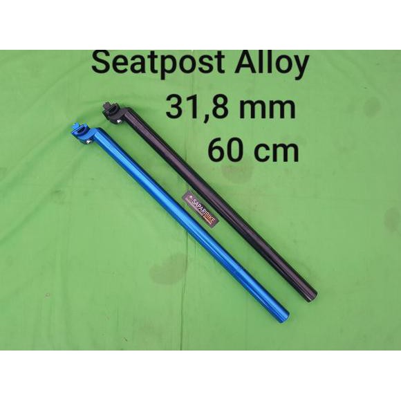 PROMO !! SEATPOST SELI FOLDING BIKE SEPEDA LIPAT ALLOY TAIWAN 31.8 MM .. BUKAN LITEPRO  BISA