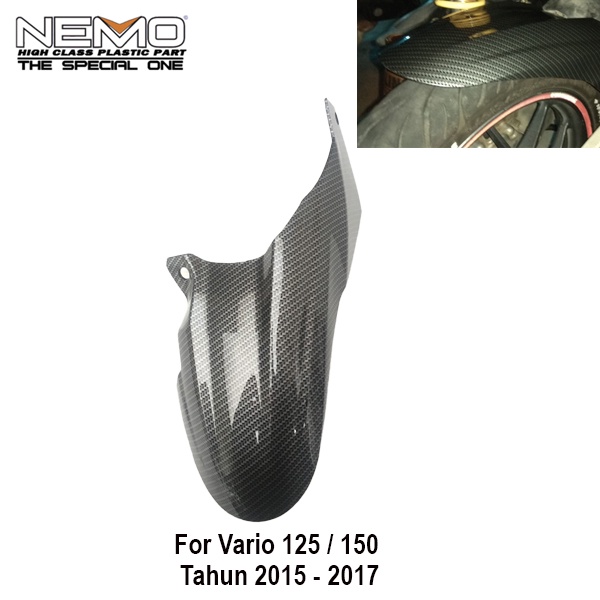 Spakbor Kolong Hugger Vario 125/150 Led 2015-2017 Carbon Nemo