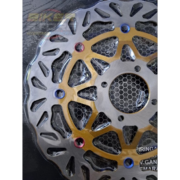 PIRINGAN CAKRAM DEPAN RX KING NEW LEBAR 300MM MODEL TDR PSM DISC DEPAN PNP YAMAHA RX KING