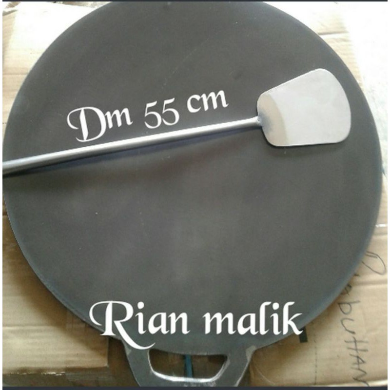 Loyang Martabak Telor / Wajn Kebab Wajan Martabak Telor Ukuran 55cm Anti Lengket Bahan Besi Baja Teb
