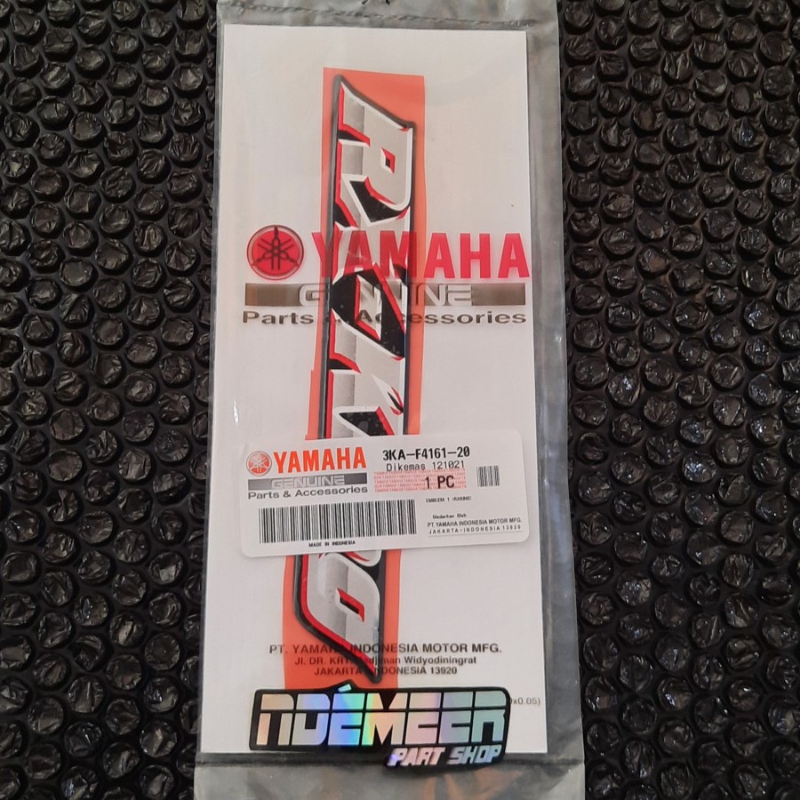 emblem rx king silver original 2002 tangki