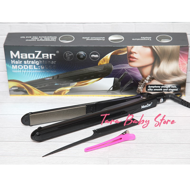 MAOZER MZ 9955 ALAT CATOK RAMBUT LURUS CURLY CATOKAN 2IN1 MZ9955 WAVE