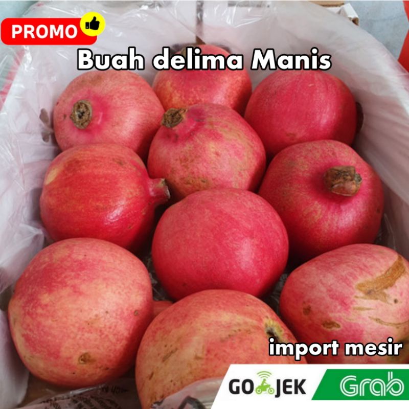 

buah delima merah mesir manis 1Kg / Delima Mesir Manis Request