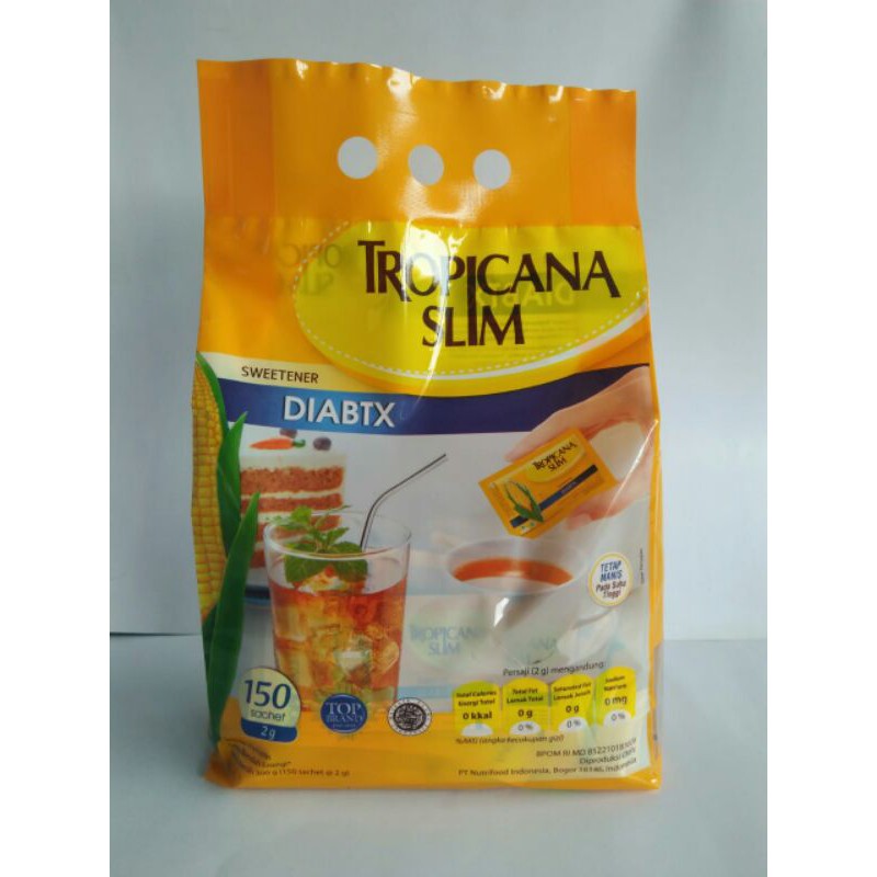 

Gula Tropicana Slim Diabtx 150 sachet