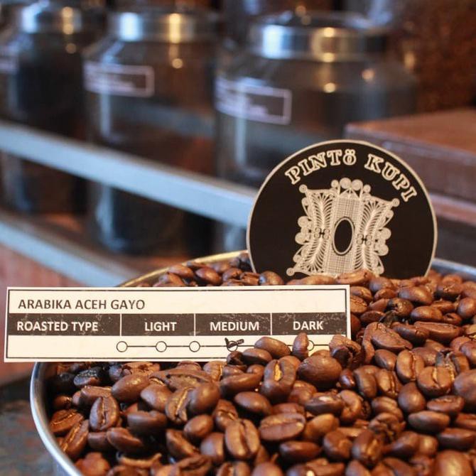 

Kopi- Kopi Arabika Aceh Gayo @100 gram - Biji sangrai -Biji-Kopi.