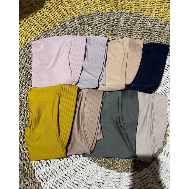 40+ Warna Jilbab Sport Murah /Jilbab Lycra Instan Jokowi / Bergo Sport-RANDOM