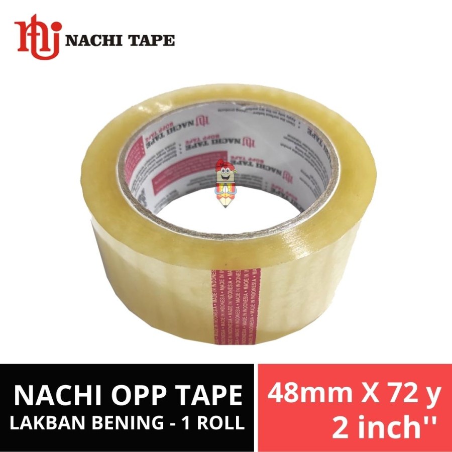 

Lakban 2 Inch Nachi Bening