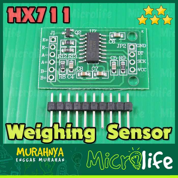 HX711 WEIGHING SENSOR LOAD CELL DRIVER DUAL CHANNEL