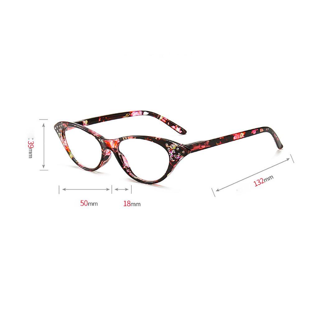 Mxbeauty Kacamata Presbyopic Mata Kucing Retro Kaca Mata Anti Radiasi Untuk Wanita Kacamata Anti Radiasi Blocking Eyeglasses Perempuan Berlian Imitasi Anti Radiasi Kaca Kacamata Baca