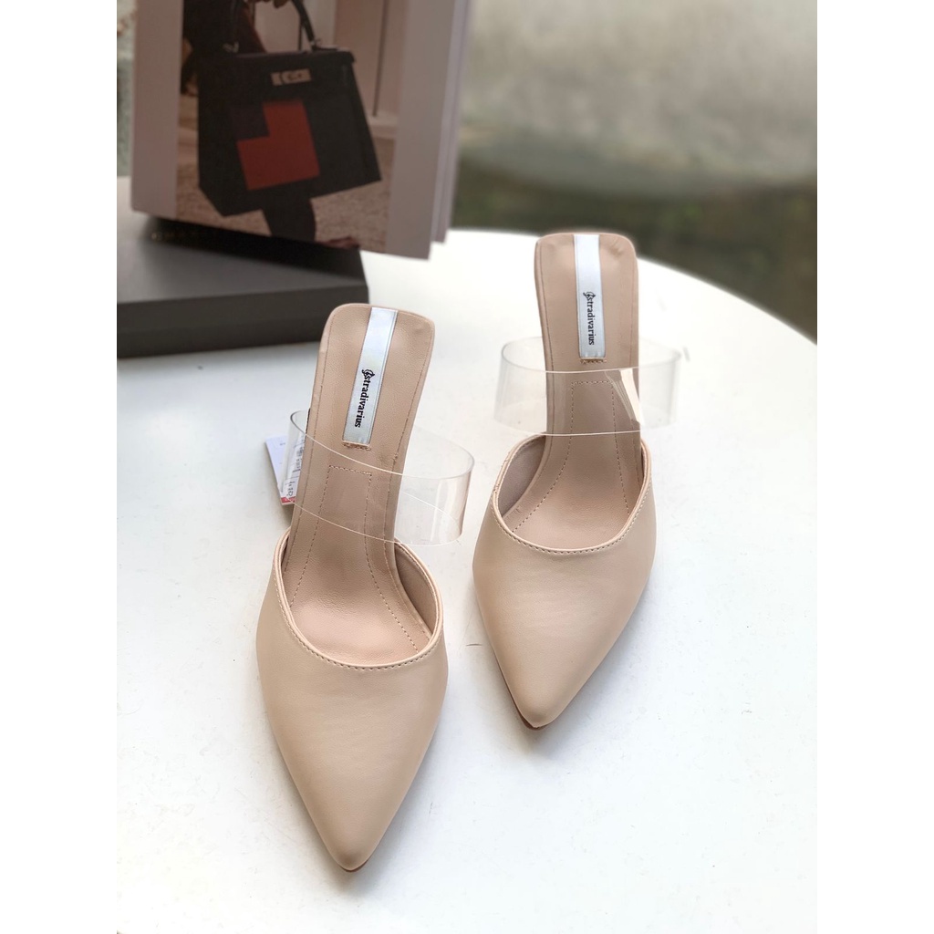 SEPATU WANITA STS017 STS VYNIL HEELS PREMIUM IMPORT