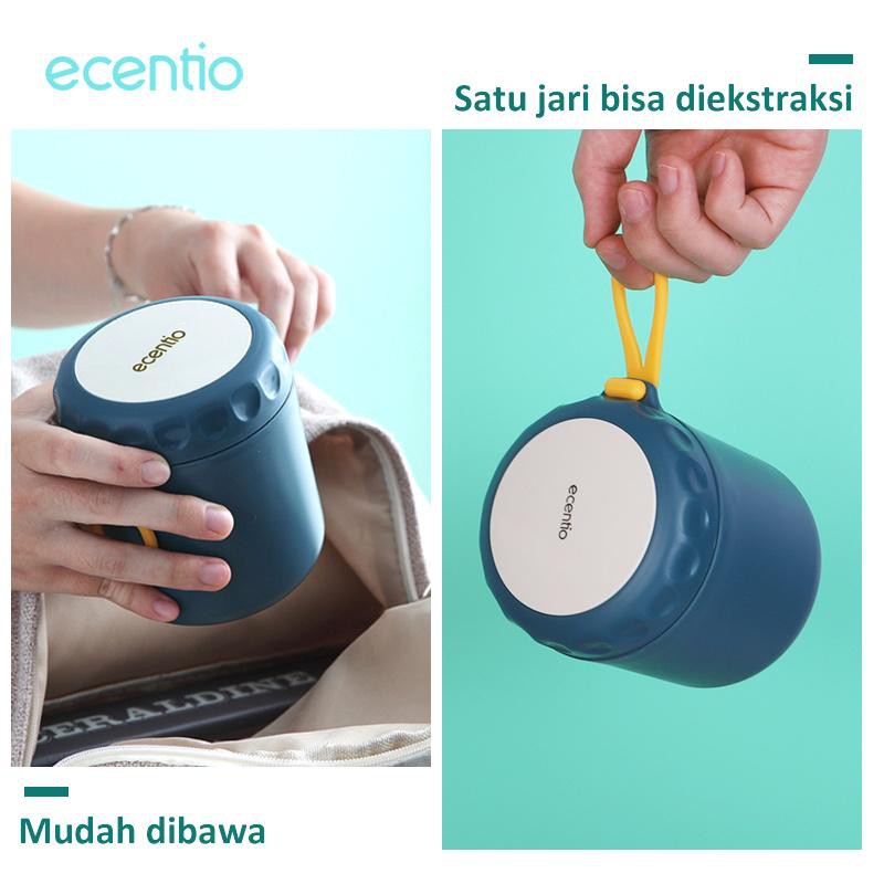 FOODI termos air panas mini termos mini 400ml/450ml/580ml/anti bocor/Tumpah Portable mug Kotak bekal makan Free Sendok BPA Free/soup cup  tahan panas