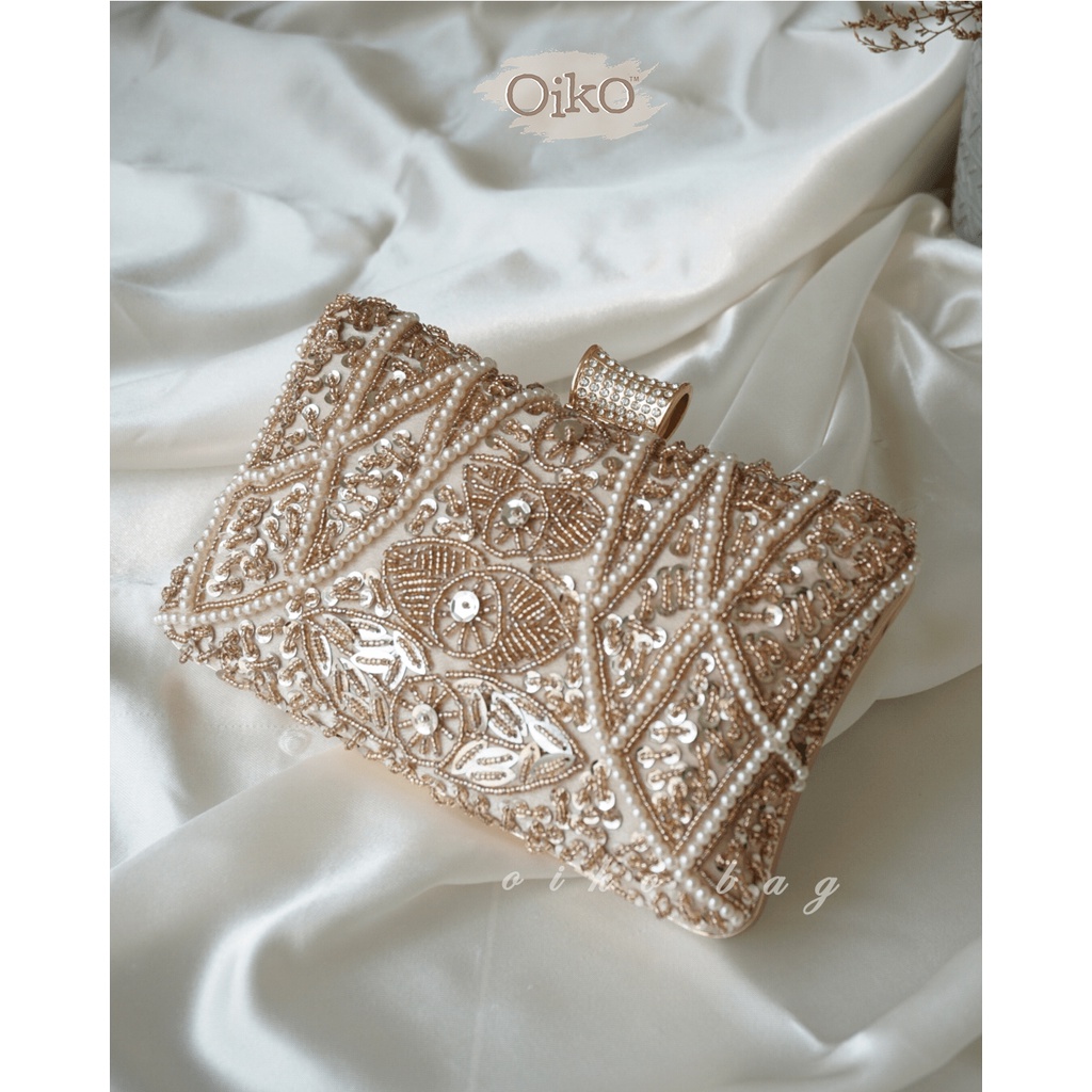 TAS PESTA OIKO PREMIUM JINNY CLUTCH / TAS PESTA WANITA IMPORTi