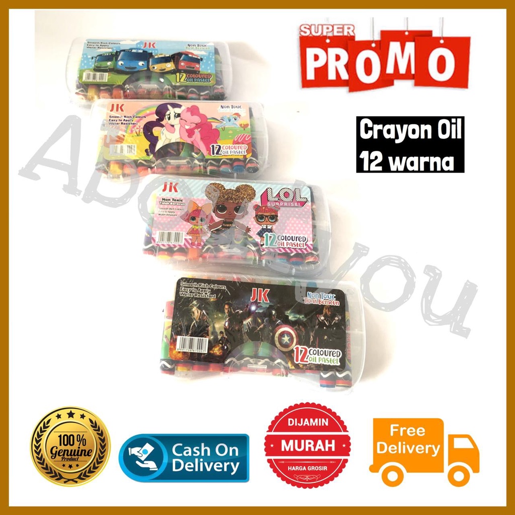 

HOT crayon krayon oil pastel MINI SET murah berkualitas unik