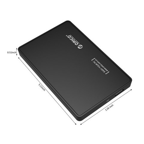 ORICO 2588US3 Casing Harddisk&amp;SSD 2,5inch SATA USB3.0