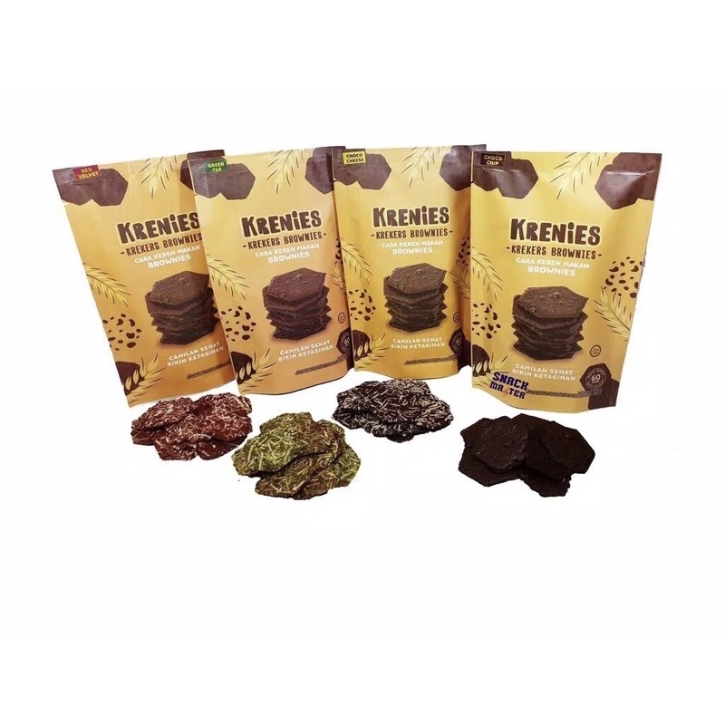 

Krenies Krekers Brownies 60gr