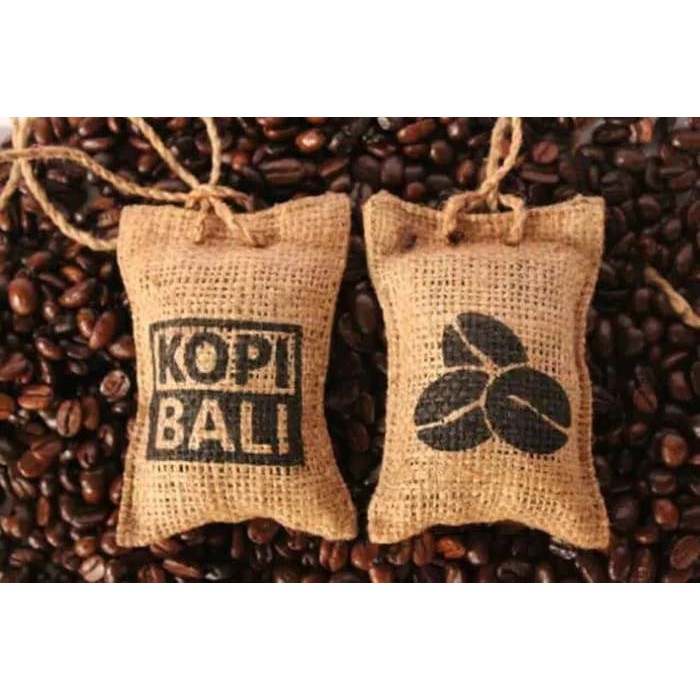 2 Pcs Parfum Mobil Kopi Bali Gantung, Pengharum Pewangi Aroma Kopi Biji KOJI