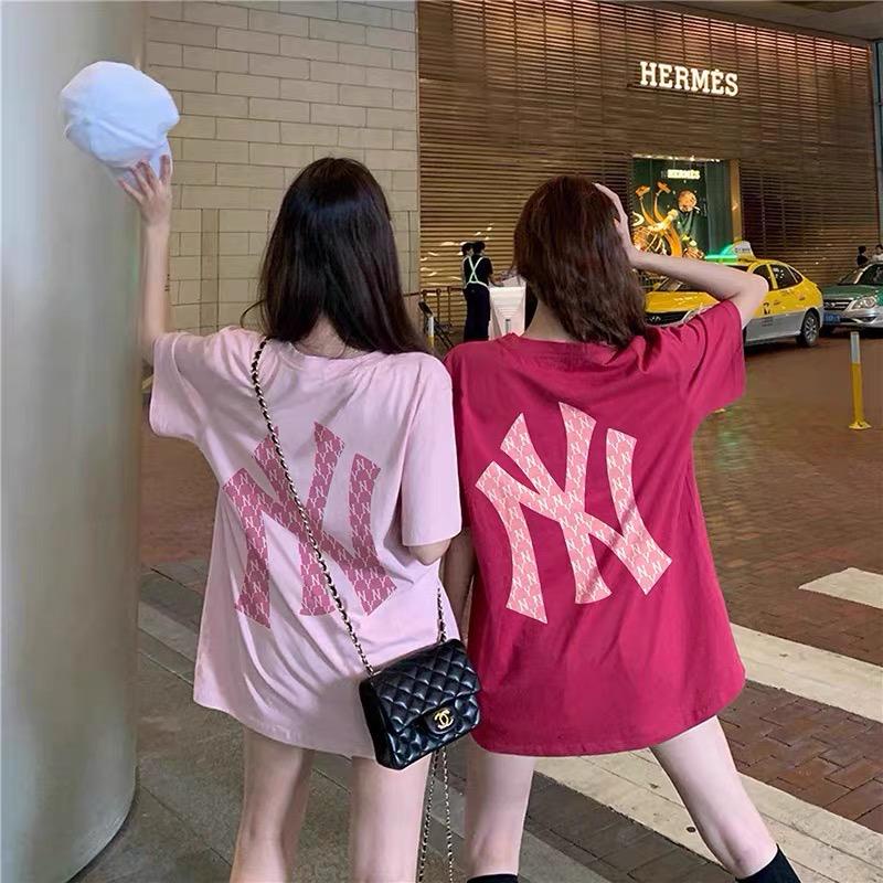 THISTLE - Oversize Tee Tshirt Wanita Model Longgar Motif N Ramai Depan Belakang