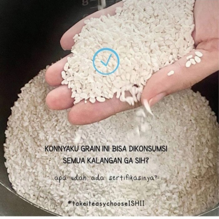 

978qW Beras Shirataki 1Kg/ Konyaku Rice Cocok Untuk Diet W5Q0112