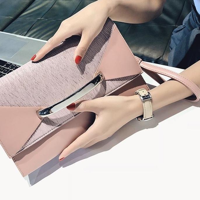 ✰ JK 455 E199 U3606 T740 1KG MUAT 2PCS TAS Clutch Bag WANITA Pesta Import Y3332 C8408 Z3852 ❆