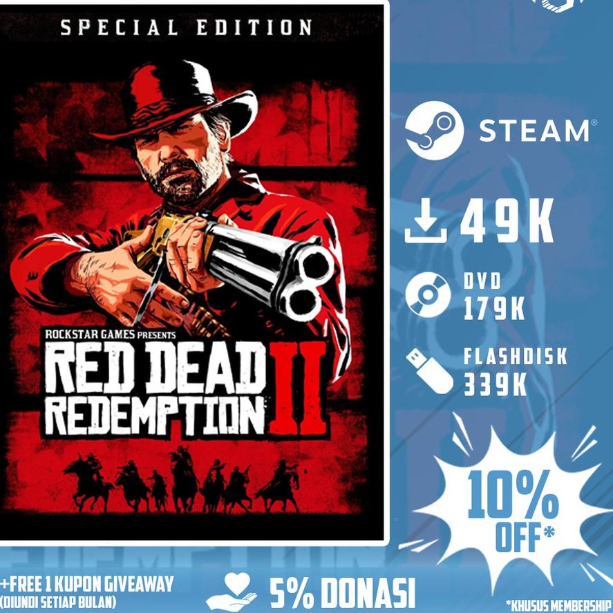 RED DEAD REDEMPTION (RDR) 2 SPECIAL EDITION ORIGINAL PC