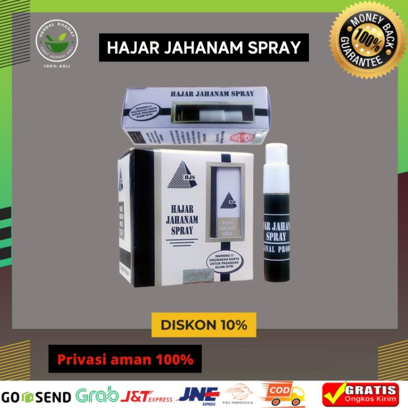 (BISA COD) HAJAR JAHANAM SPRAY ORIGINAL 100% PALING LARIS