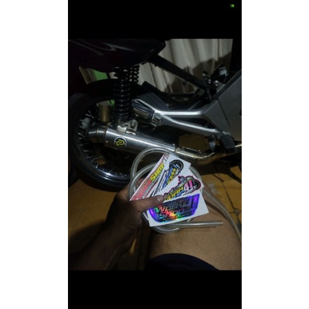 Selang Bensin Spiral sepiral Vespa Transparan Toyok Bening Rx King CB GL Mega Pro Mp Tiger Tilam Tirev Ninja Tiger KLX 1Meter / 100CM Toyo Termurah murah-3