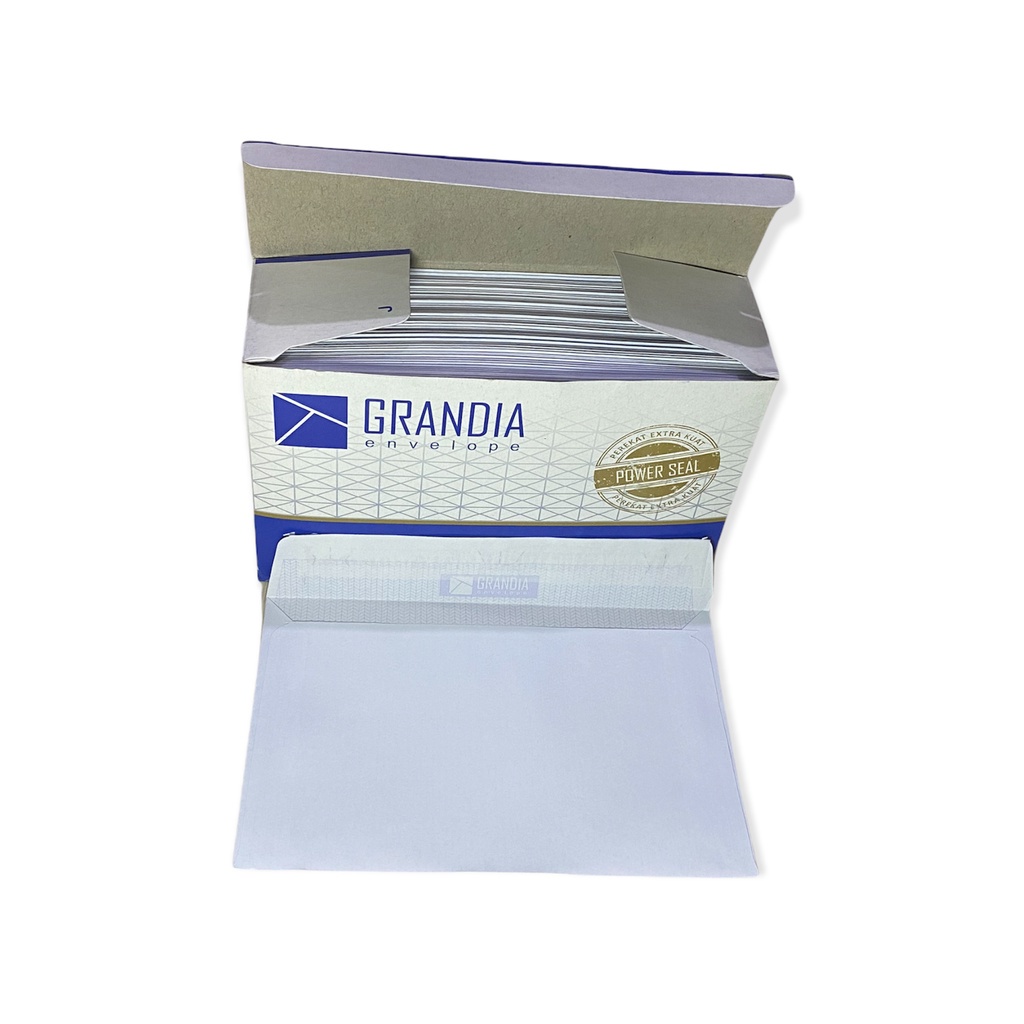 

(LWS) Amplop Polos 104 Grandia/Amplop Putih Pendek/Amplop Lem HIGH QUALITY