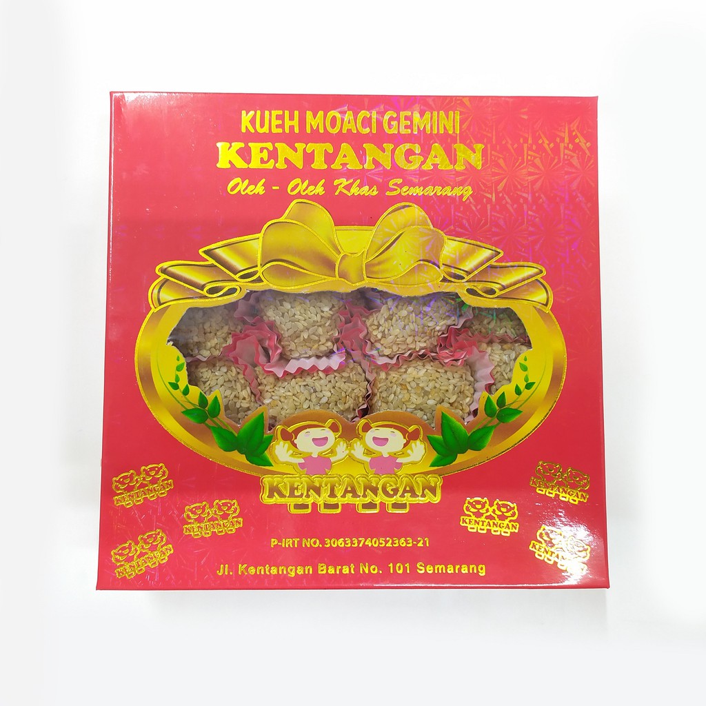

Kue Mochi Moaci Gemini KENTANGAN Semarang - Kotak isi 16 biji Tabur WIJEN