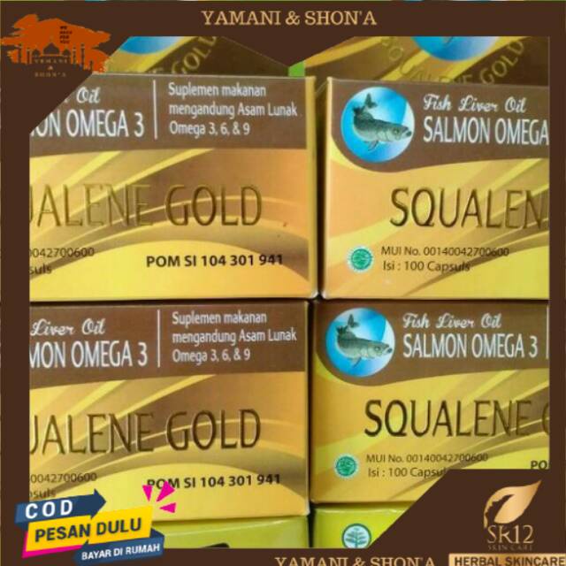 SQUALENE GOLD OMEGA 3