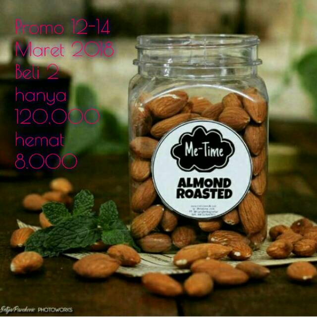 

Almond roasted promo 12-14 maret 2018