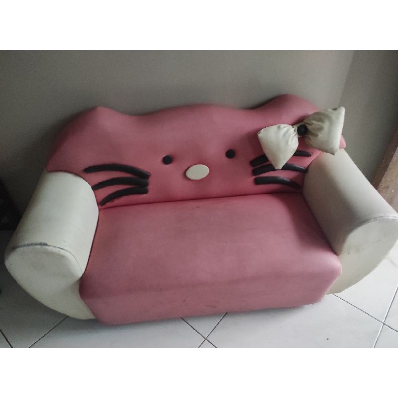 Kursi Sofa Hello Kitty Anak Bekas Murah