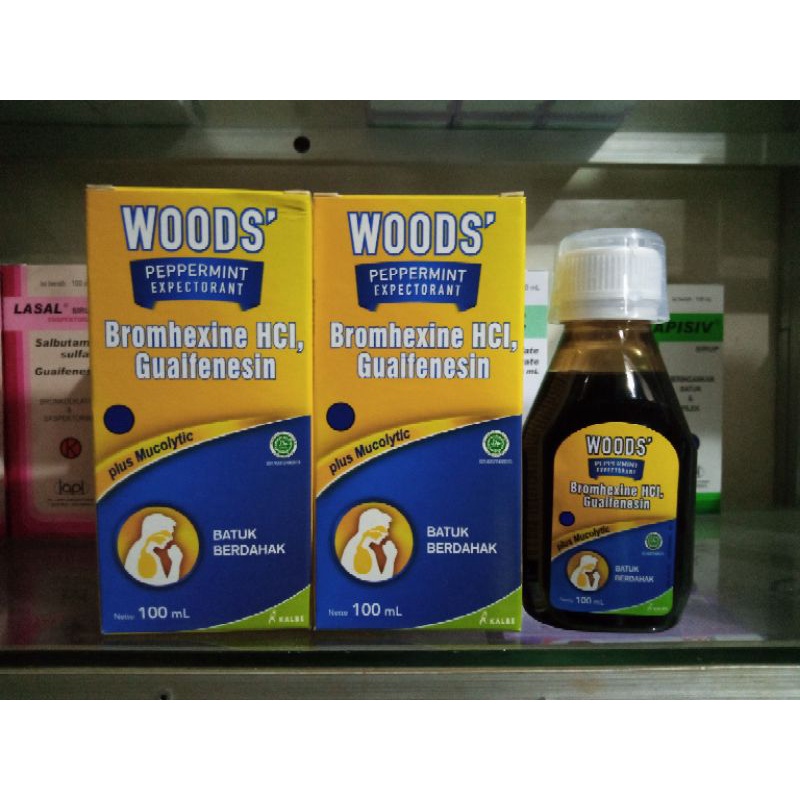 WOODS EXPECTORANT 100 ML BATUK BERDAHAK