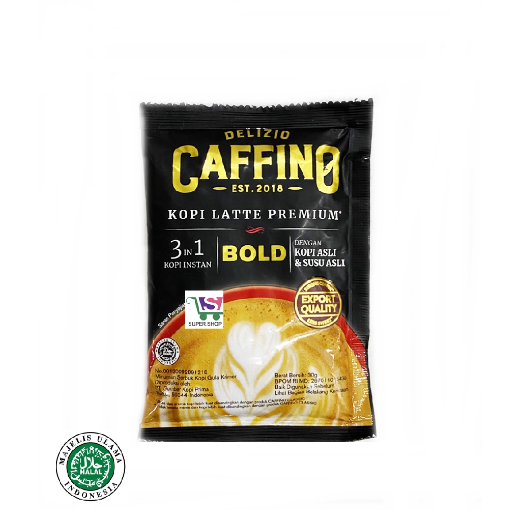 Delizio Caffino BOLD 3in1 Kopi ECERAN