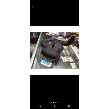 Knalpot bigbox Vespa leher PRESAN rapih suara halus kualitas bahan bagus-Bigbox grade A