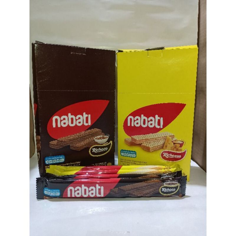 Nabati Wafer 7.5 gram (1 box isi 20 pcs)