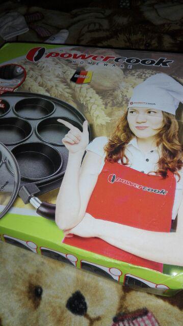 Cetakan Serabi 4 Lubang Cekung Anti Lengket