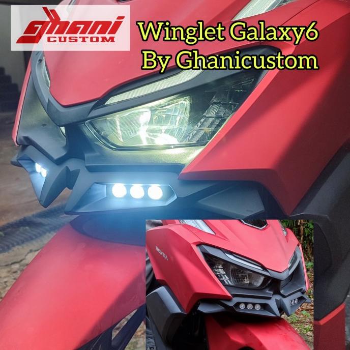 winglet Galaxy 6 Honda Vario160 by ghanicustom
