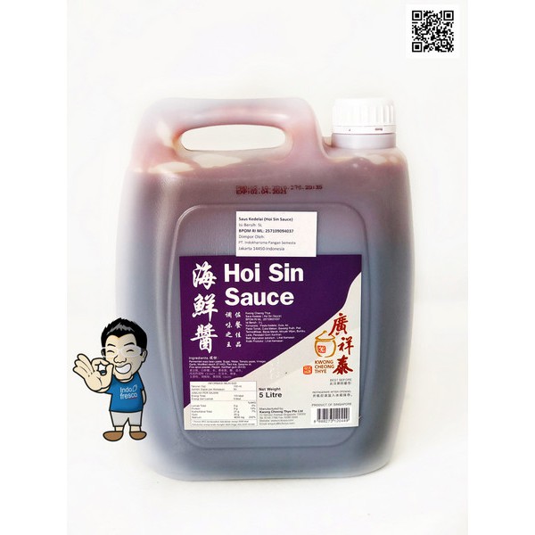Kwong Cheong Thye KCT Hoi Sin Sauce- Saus Hoisin 5L
