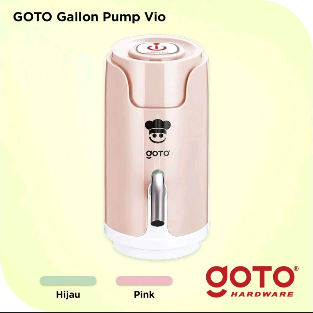 [garansi 1 tahun] original goto Pompa Galon Dispenser Air Minum Elektrik Recharge Gallon Pump Batera