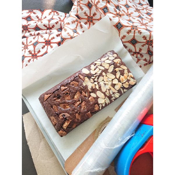 

brownies bronis legit banyak topping