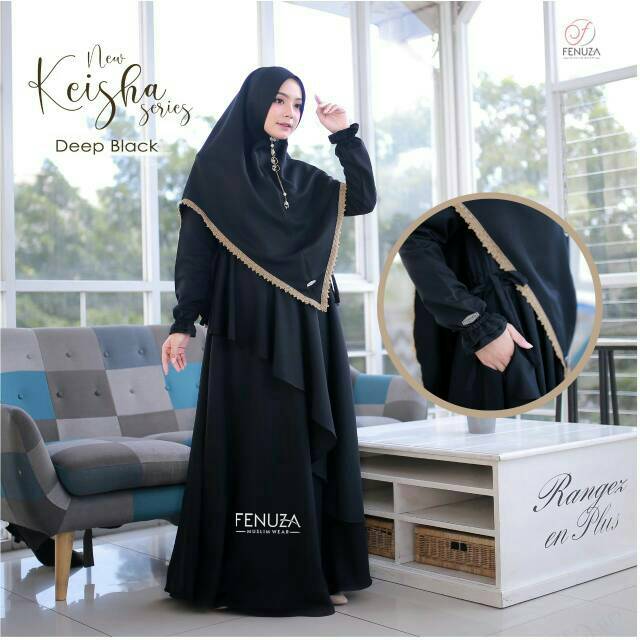 Keisha dress / gamis syar'i / fenuzamuslimwear