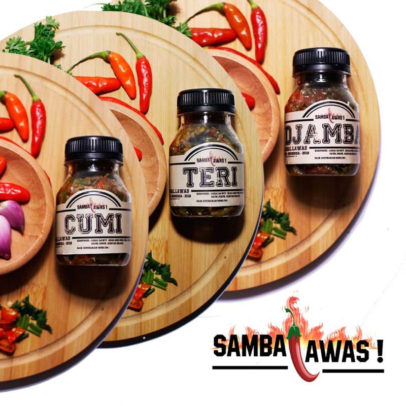 

Sambal Lawas 3 Varian (Cumi, Teri, Jambal) Paket Lengkap