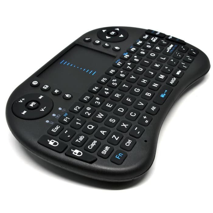 Taffware Mini Keyboard Wireless 2.4GHz dengan Touch Pad &amp; Fungsi Mouse