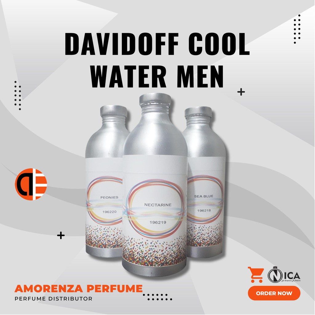 BIBIT PARFUM MURNI DAVIDOFF COOL WATER MEN - WATERMARK NICA FRAGRANCE 500 ML